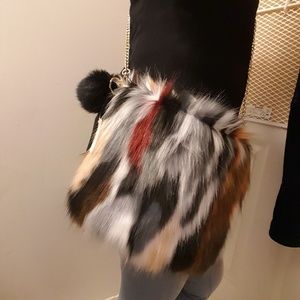 Faux Fur Crossbody